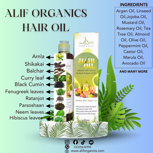 Alif Hair Oil